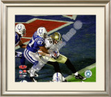 Jeremy Shockey Super Bowl XLIV Framed Photographic Print