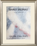 Galeria Joan Prats 1981 Limited Edition Framed Print by Baruj Salinas