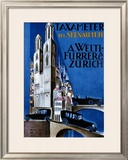 Taxameter A Welti-Furrer AG, Zurich Framed Giclee Print by Morach 