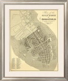Charleston, South Carolina, c.1844 Framed Giclee Print by William Keenan