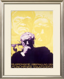 German State Opera, Telephone Framed Giclee Print