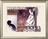 Boris Godounov, Chaliapine Framed Giclee Print by Sjollema 