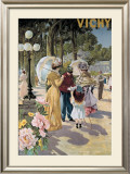Vichy Framed Giclee Print by Tanconville 