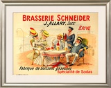 Brasserie Schneider Posters by Quendray 