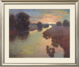 Evening Wetlands Posters by Mary Jean Weber