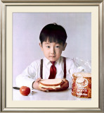 You Don't Have to Be Jewish to Love Levy's Real Jewish Rye Framed Giclee Print by P. Bonnet