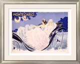Monte Carlo Framed Giclee Print