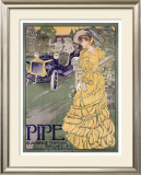 Pipe Framed Giclee Print by Georges Gaudy