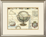 Nautical Map II Prints