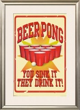 Beer Pong Prints