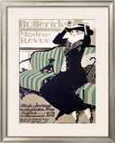Buttericks Moden Revue Framed Giclee Print by Paul Scheurich