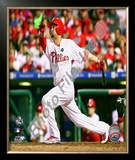 Shane Victorino - 2009 NL Championship Series Game 5 Framed Photographic Print