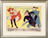 Frou Frou Framed Giclee Print by Marcel Vertes