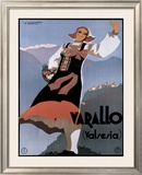 Varallo (Valesia) Framed Giclee Print by F Romoli