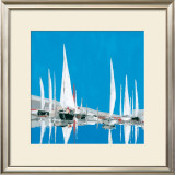 Voile Blanches II Print by Demagny 