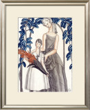 Mother and Child Framed Giclee Print by Jean Dupas