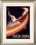 Pelota Diana Framed Giclee Print by Mancioli 