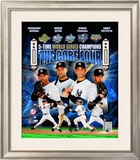 New York Yankees 2009 "Core 4" Framed Photographic Print