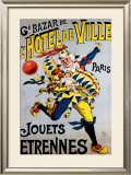 GD Bazar de l'Hotel de Ville Framed Giclee Print by Michele 