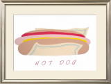 Hot Dog Print by Perry King