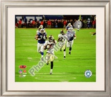Tracy Porter Super Bowl XLIV Interception & Touchdown Return Framed Photographic Print