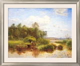 The Boatman Posters by L. Japy