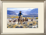 Good Horses and Wide Open Spaces Limited Edition Framed Print by Tim Cox