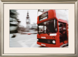 London - Red Bus Posters