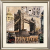 London I Posters by John Clarke
