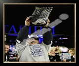 Joe Girardi Game Six of the 2009 MLB World Series Framed Photographic Print