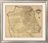 San Francisco, California, c.1873 Framed Giclee Print by Henry G. Langley