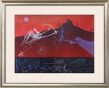 Castellnov 1978 Limited Edition Framed Print by Joan Ponc
