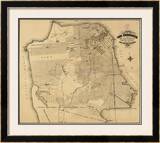 San Francisco, California, c.1873 Framed Giclee Print by Henry G. Langley