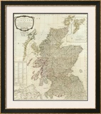 Composite: Scotland or North Britain, c.1790 Framed Giclee Print by Robert Campbell