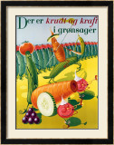 Der er Krudt Framed Giclee Print by Vonsild 