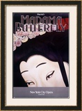New York City, Madame Butterfly Framed Giclee Print