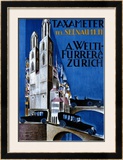 Taxameter A Welti-Furrer AG, Zurich Framed Giclee Print by Morach 