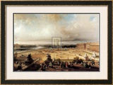 La Place de la Concorde, Paris Poster by Carlo Bossoli