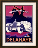 Delahaye Framed Giclee Print