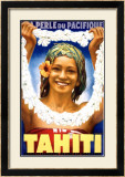 Tahiti, 1935 Framed Giclee Print