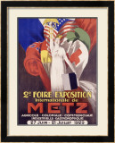 2nd Foire Exposition, Metz Framed Giclee Print by J. J. Stall