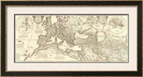 Theatrum Historicum, c.1705 Framed Giclee Print by Guillaume De Lisle