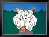 Michelin, Auto Care Framed Giclee Print