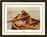 The Helping Hand, 1881 Art by Emile Renouf