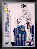 Bon Marche Maquette Framed Giclee Print by René Vincent