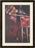 Cello Limited Edition Framed Print by Harvey Edwards