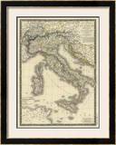 Italie Moderne, c.1828 Framed Giclee Print by Adrien Hubert Brue
