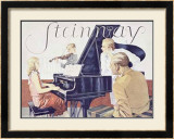Steinway Framed Giclee Print by Werner Von Axster-Heudtlass