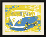 Vintage VW Bus Posters by Michael Cheung