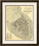 Charleston, South Carolina, c.1844 Framed Giclee Print by William Keenan